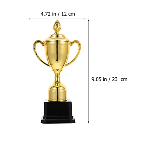 Toddmomy 1 Peça Troféus de Copo de Troféu de Ouro Troféu de Prêmio Vencedor de Plástico para Festas