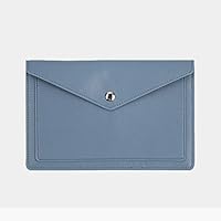 Porte-documents 2 Parties Étanche En Cuir PU — Organiseur A4 Extensible Pour Papiers, Tablette, Cartes (Noir, 33x24 Cm)