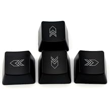 PBT Arrow Keycaps Set Compatible with ROG Azoth, 75% Keyboards MX Stem Compatible Fits Akko, Keychron Q1/Q2/Q3, GMMK Pro, and More