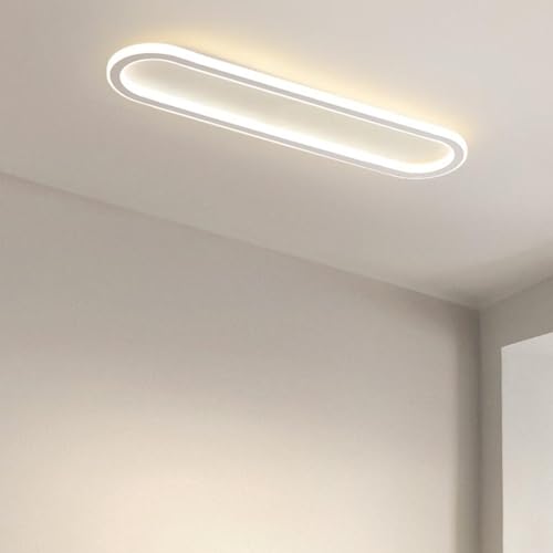 Plafonnier LED moderne à intensité variable avec télécommande Hyuduo pour salon