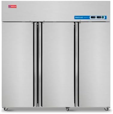 WESTLAKE 72"W Commercial Refrigerator and Freezer Combo Reach-In, 3 Door