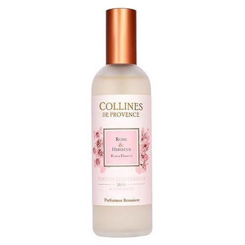 Collines de Provence - parfum d'intérieur 100 ml - Rose et Hibiscus (C2804RHI)