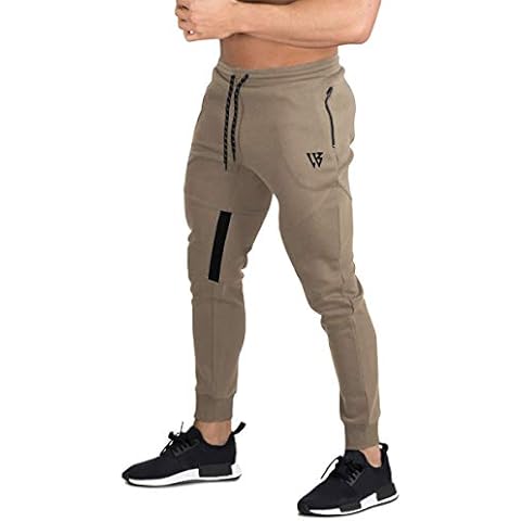 BROKIG Mens Vertex Gym Joggers with Pockets Cover