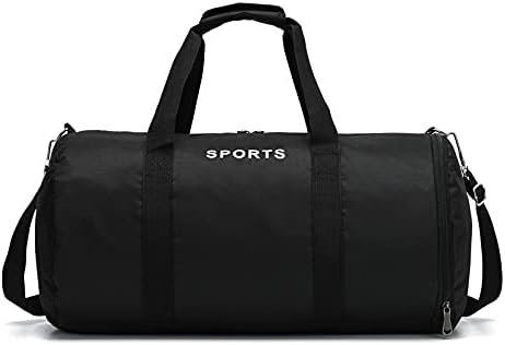Sports Bag with Shoes Compartment,Lightweight Gym Bag Potable Sport Duffel Bag,Travel Bag with Long Strap,Multifunctional Weekend Bag,Overnight Bag for Gym,Travel,weekener,Medium Size