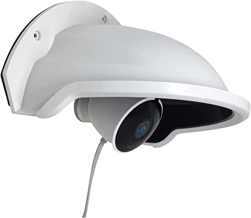 Ds-1250Zj Srs Universal Sun Rain Shade Outdoor Security Camera Cover Shield, Compatible With Hik Vision/Nest/Ring/Arlo/Dome/Bullet Camera, White #TOP1