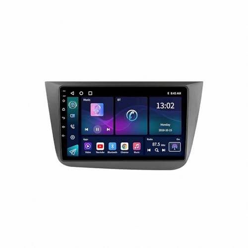 Radio de Coche 2 DIN con Pantalla y GPS: Moderniza tu Antiguo Toledo 2004-2009