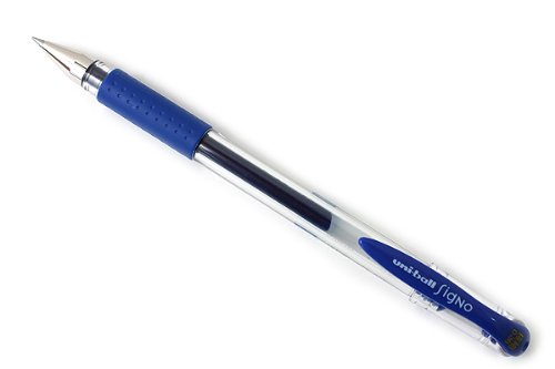 Uni-ball Signo DX UM-151 Gel Ink Pen - 0.38 mm - Blue (Set of 2)