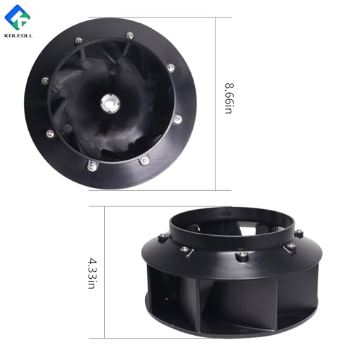 KOLEOLL 70359801P Fits For Blower Fan Huebsch Speed queen Ipso Dryer