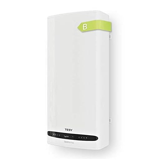 TESY BelliSlimo - Termo Eléctrico UltraPlano Reversible con Doble Tanque y Resistencias Independientes 100L