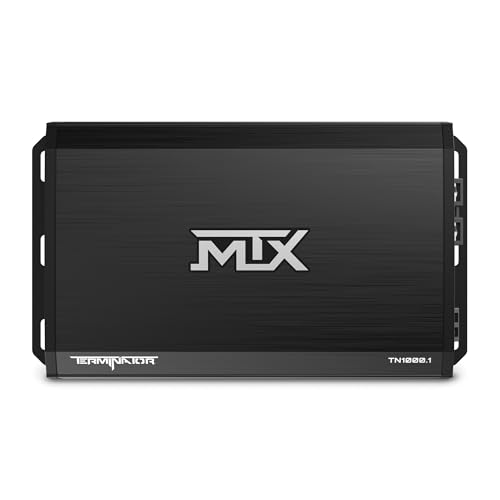 MTX Terminator TN10001 1000W RMS 1 ohm Mono Block Amplifier with Reliable and Efficient Class-D Circuit Design