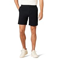 Amazon Essentials Men's Classic-Fit 7" Comfort Stretch Chino Short, Black, 30