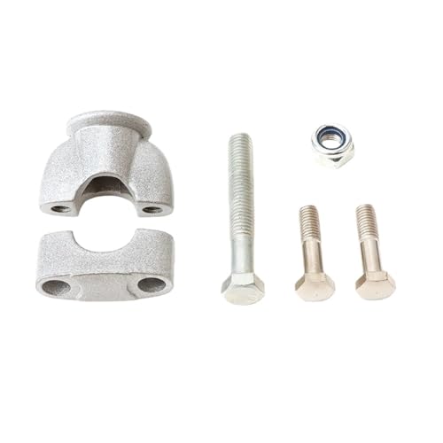 Elevadores de manillar 22mm para abrazaderas de motocicleta cross 7/8 4