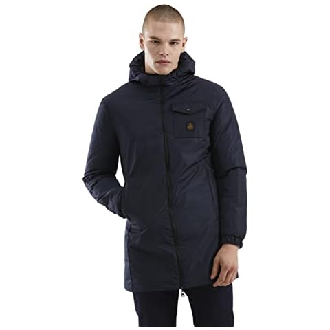 RefrigiWear Long Midtown Men's Sports Jacket, Blue/Green, XXL Cover
