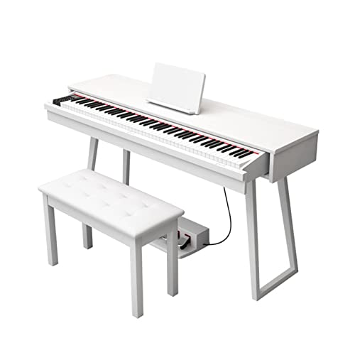 Piano numérique 88 touches pleine taille avec touches lestées clavier électrique clavier portable support de piano Bluetooth MIDI for débutants adultes enfants inclus support, triple pédale et taboure - Les Beatles, Paul McCartney, John Lennon, RIngo Starr, George Harrison Piano numérique 88 touches pleine taille avec touches lestées clavier électrique clavier portable support de piano Bluetooth MIDI for débutants adultes enfants inclus support, triple pédale et taboure