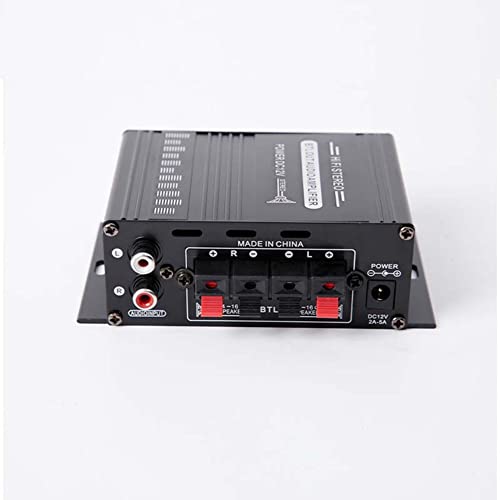 160BT Amplificateur de Puissance 2 Canaux Audio Home CinéMa Amplificateur Compatible Bluetooth avec EntréE USB/SD AUX – Image 5