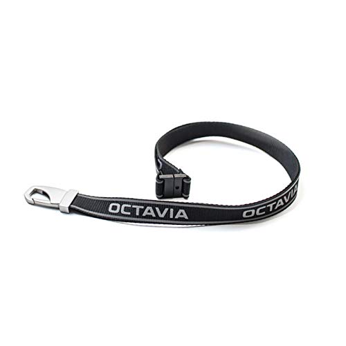 Skoda MVF42-110 Cordon Porte-clés Octavia réfléchissant Accessoire Lifestyle Noir Taille M