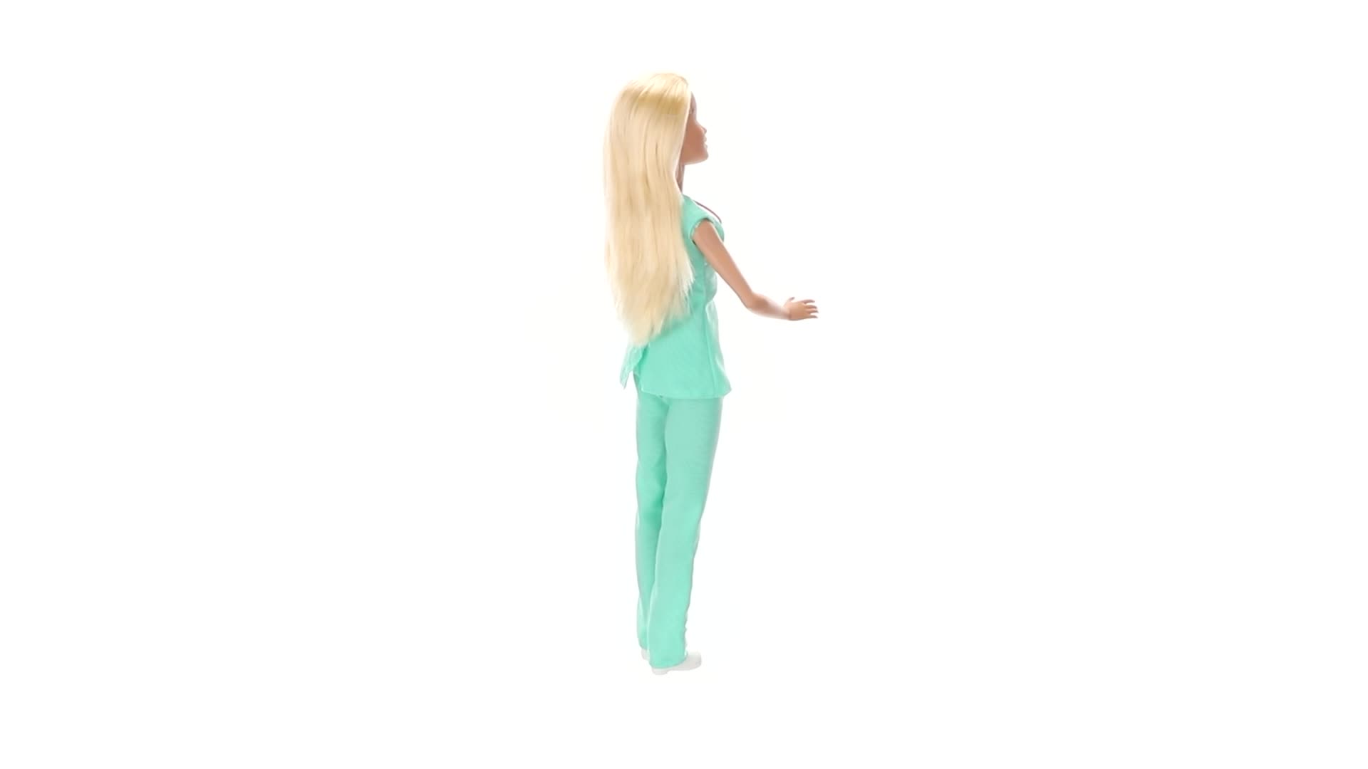 Barbie GKH23 - Kinderärztin Puppe (blond) und Spielset mit Zubehörteilen & GHV92 - Barbie Hundebuggy Spielset mit Barbie… – Bild 8