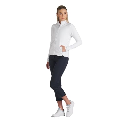 PUMA Women's Cloudspun Heather Full Zip Jacket3