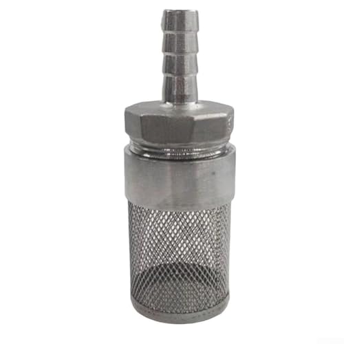 Zuverlässiges Schlauchstutzensieb aus Edelstahl 304, Schlauch Barb Filter, Sieb Mesh Rohrpumpe Pumpenfilter, perfekt für die Aufrechterhaltung eines sauberen Wasserflusses in Pumpen (12 mm)