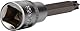 BRILLIANT TOOLS BT022986 1/2 Torx-Bit-Stecknuss, 100 mm lang, T50 [Powered by KS TOOLS]