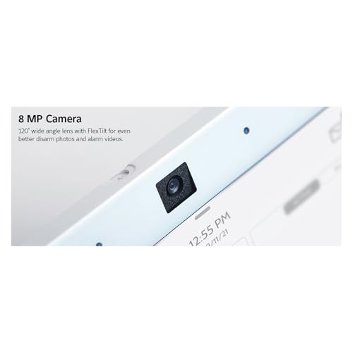 Qolsys IQP4001 Verizon IQ Panel 4 PowerG + 319.5MHz, 7" All-in-One Touchscreen, White by Qolsys - Image 2