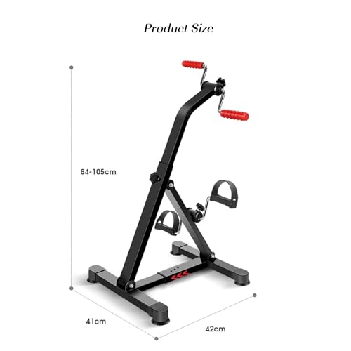 Mini bicicleta ergonómica portátil para rehabilitación miniatura 2