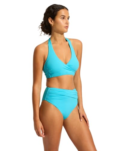 Bas de bikini femme Seafolly Eco Collective taille haute premium