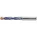 Walter Tools A3389DPL-5 X?treme Plus 5 mm Solid Carbide Coolant Through Drill, 35 mm Length of Cut, 25 mm Maximum Cut Depth, 44 mm Extension Length, 82 mm Overall Length