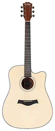 Rocktile WSD-101C NT Guitare acoustique folk, dreadnought Set d’apprentissage - Les Beatles, Paul McCartney, John Lennon, RIngo Starr, George Harrison Rocktile WSD-101C NT Guitare acoustique folk, dreadnought Set d'apprentissage – Image 3