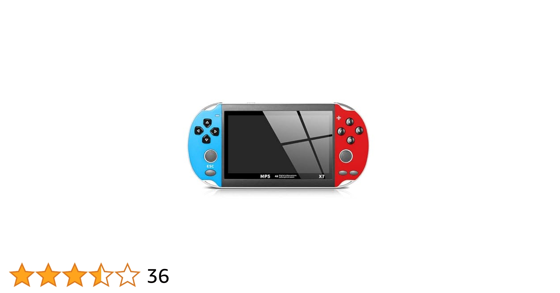 Amazon | ERYUE コンソール X7 4.3インチ ビデオゲーム