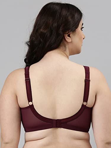 Image of Enamor Hidden X-Frame and Smoothening Women's Full Support Everyday Bra - Jiggle Control, Non Padded, Wirefree, Full Coverage - FB12 (Available in Plus Sizes)