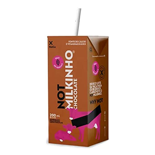 12x Leite Vegetal NOT MILKINHO Chocolate 200ml