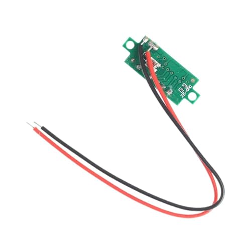 Voltmètre numérique mini LED rouge 0.28 pouce pour surveillance tension - 2