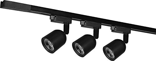 Amazon.com.br: Kit Trilho Elegance LED com 3 Spots, Preto, Branco quente - AM3000, AVANT