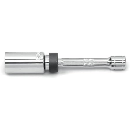 GEARWRENCH 3/8" Drive 6 Pt. 5/8" x 6" Magnetic Swivel Spark Plug Socket - 80546