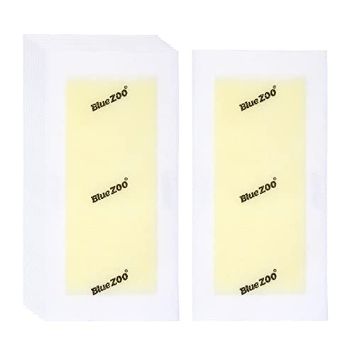 Sunerzenor 10 Tiras de Cera para Depilación para El Labio, Barbilla, Dedos de Los Pies, Facial, Miel