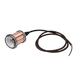 Lampholder, Pendant Light E27 Chandelier Vintage Industrial Style Lamp Holder Hanging Ceiling Light...