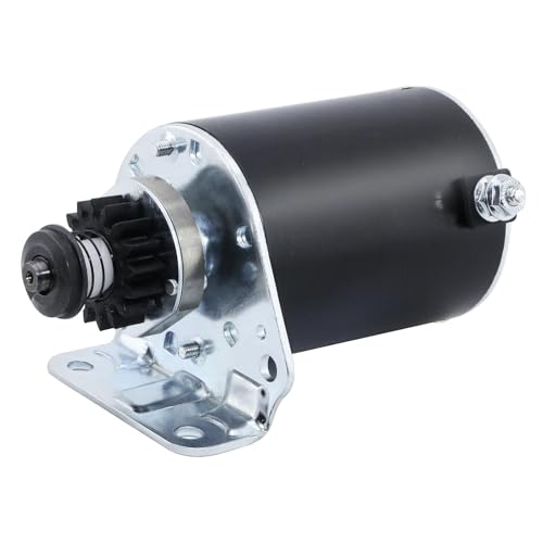 16 Teeth New Starter Fit for Briggs & Stratton 1972-2002 7HP-18HP 497595 391423 390838 392749 5742 John.Deere Cub Cadet Air Cooled 394805 491766 497594 693054 SBS0001 41022003 41022003R 41022052
