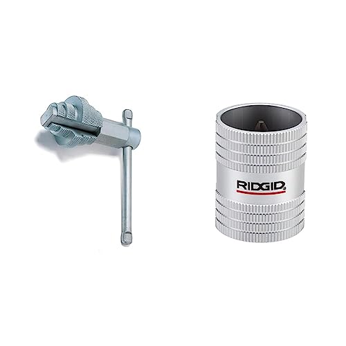 Image of RIDGID Plumbing Tool Bundle - Internal Wrench, Reamer, and more