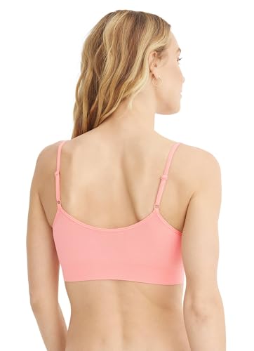 Image of Jockey Women's Bra Modern Micro Stretch Seamfree Cami Strap Bralette, Sorbet, M