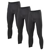 [ニッセン] ズボン下・ステテコ 秋 冬 あったか裏起毛前開きタイツ３枚組 黒3枚組 L