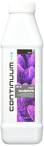 Continuum Aquatics Reef Sculpture B - ionically balanced calcium & alkalinity system for all marine fish & reef aquaria, 2 Liter