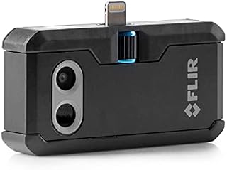 FLIR 435-0006-03 ONE PRO iOS | Thermal Imaging Camera for iOS, 160 x 120 Thermal Resolution, VividIR (Lightning Connector), Neutral