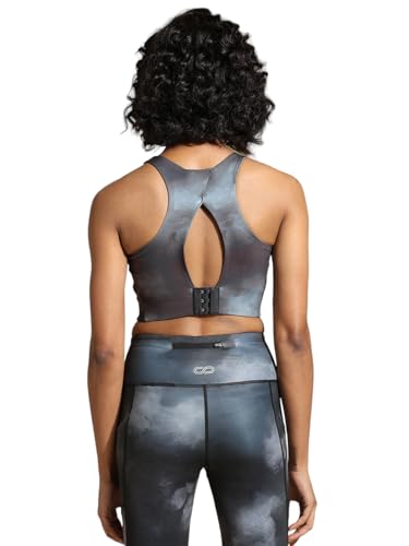 Image of Silvertraq High Impact Action Bra with Clasp Acid wash