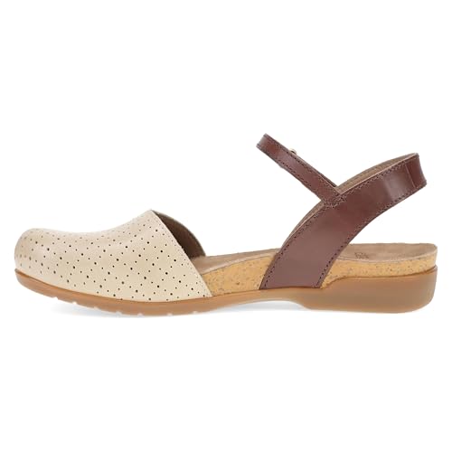 Image of Dansko Rowan Sandal for Women - Memory Foam and Cork Footbed for Comfort and Arch Support - Lightweight Rubber Outsole for Long-Lasting Wear - Versatile Casual to Dressy Footwear