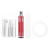 Professionelles Schnitzwerkzeug Set, Gravurschneider, Modelliernadel für die Holz und Lederverarbeitung, detaillierte Bildhauerarbeiten, Aluminiumgravur