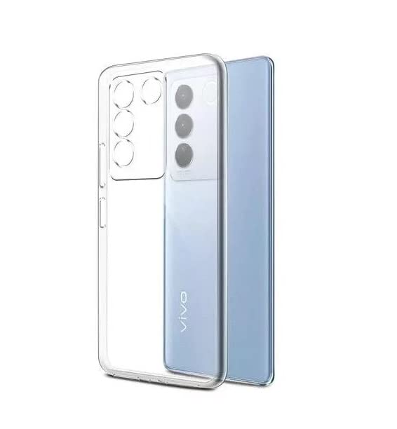 Image of Solid Hard PC Shock Proof Hybrid Edge to Edge Bumper Transparent Back Cover for vivo V2230