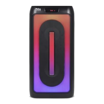 Caixa de Som Amplificada Philco 350W PCX4501 Flash Lights