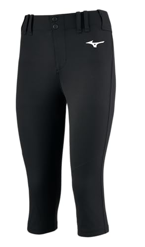 CLANE×MIZUNO LEGGINGS BLACK Mizuno Womens Adult Softball Legging, Black, Extra Small (XS) at