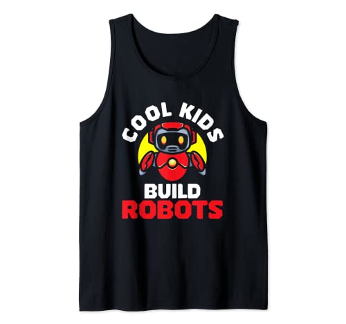 Cool Kids Build Robots | Robot | Ingeniero robótico Camiseta sin Mangas